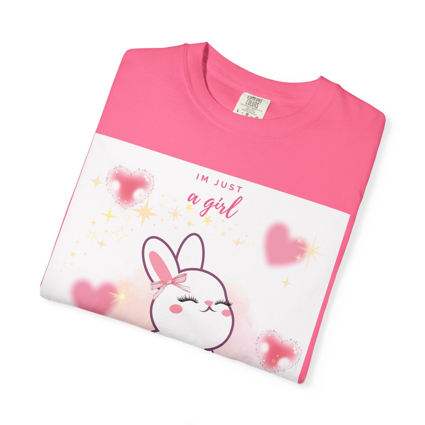 “I’m Just a Girl” Bunny T-Shirt