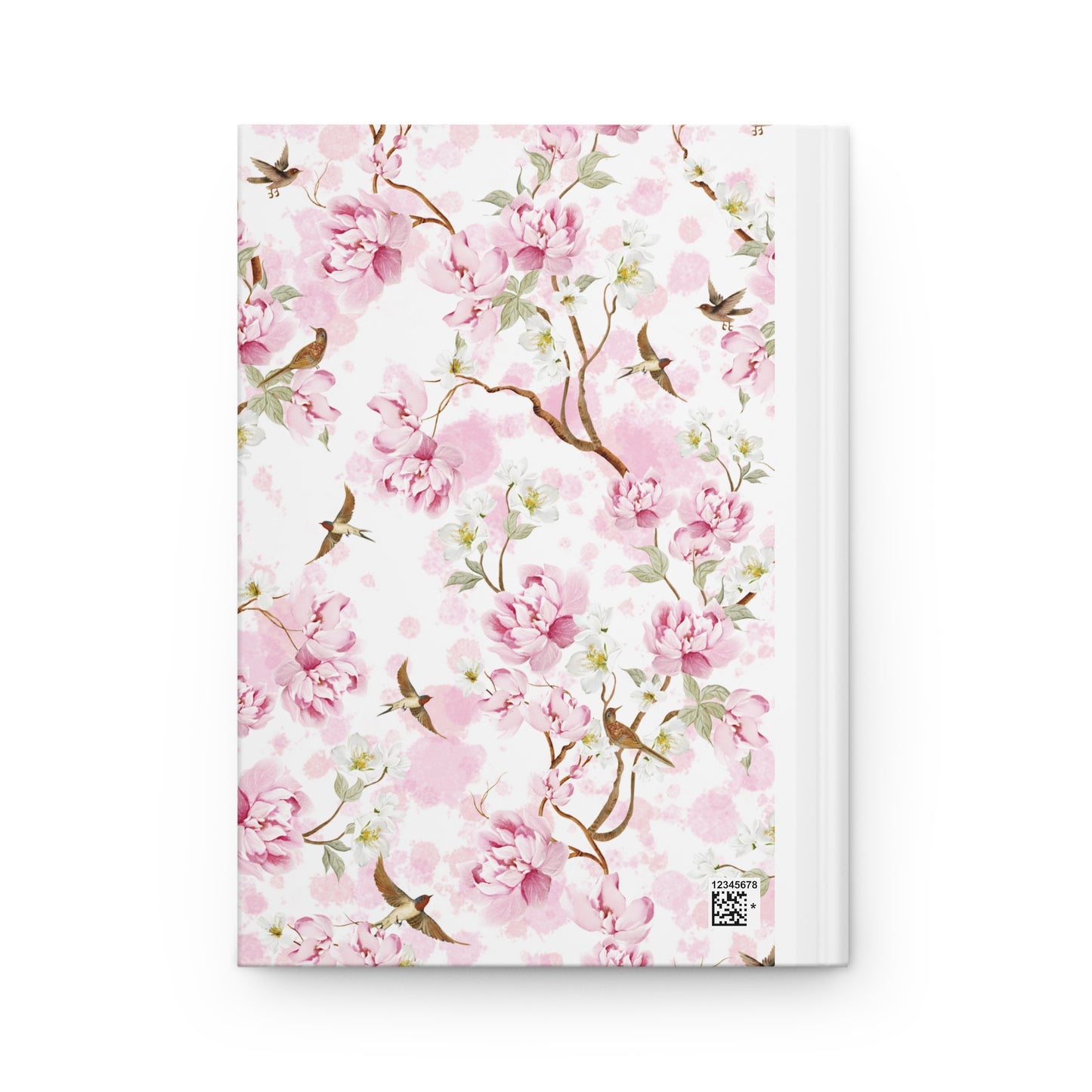 Floral Teddy Hardcover Journal — "Lucky Girl's Notebook"