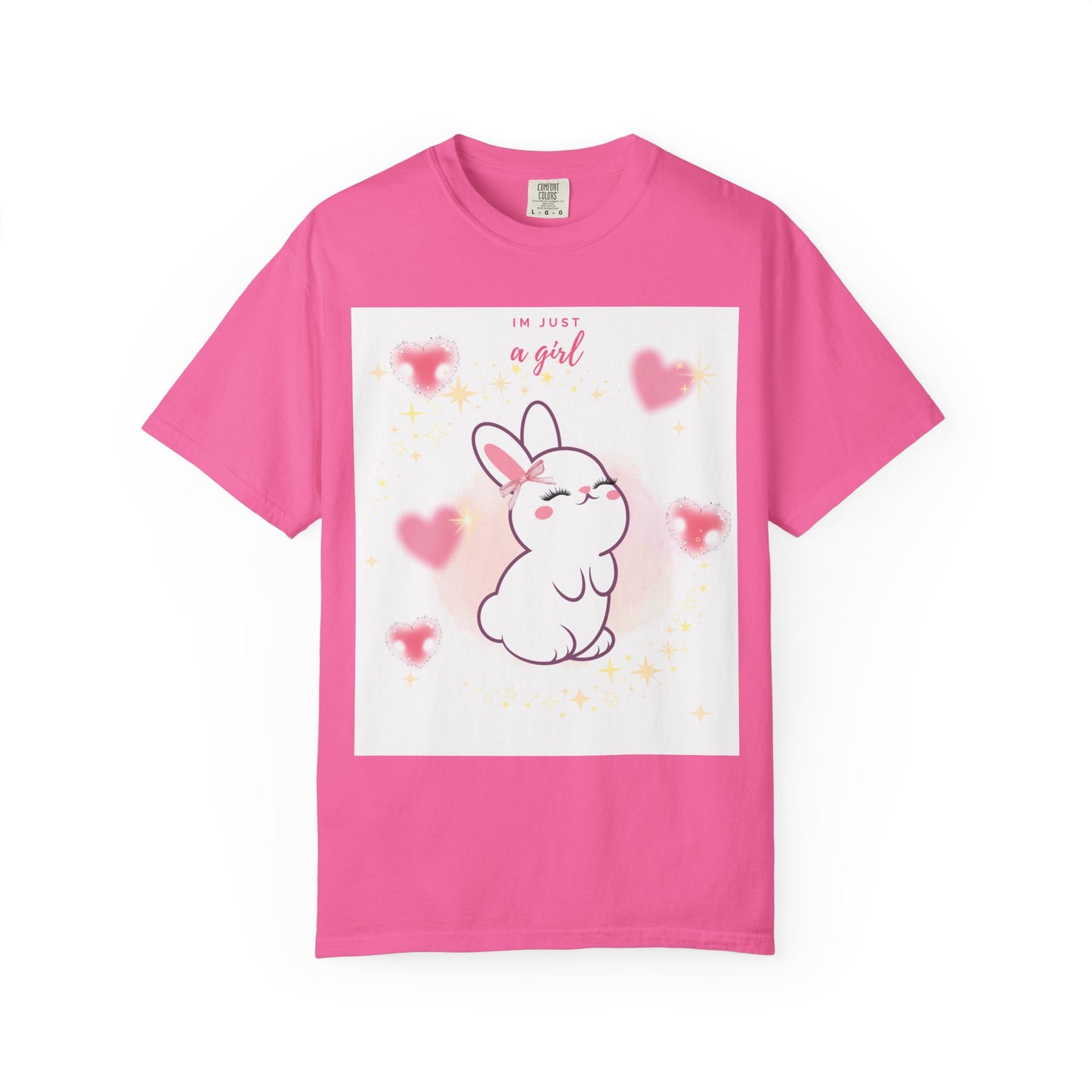 “I’m Just a Girl” Bunny T-Shirt
