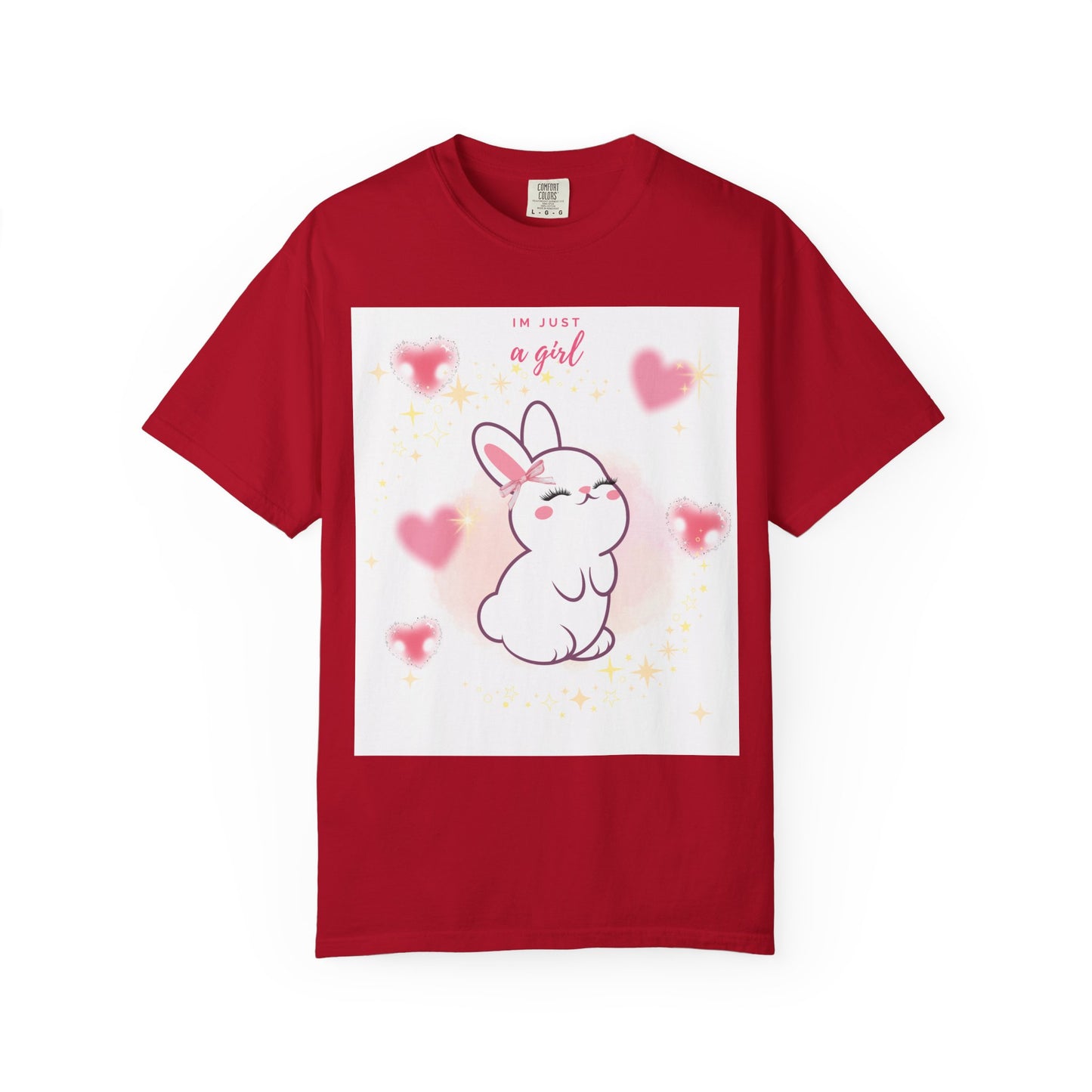 “I’m Just a Girl” Bunny T-Shirt