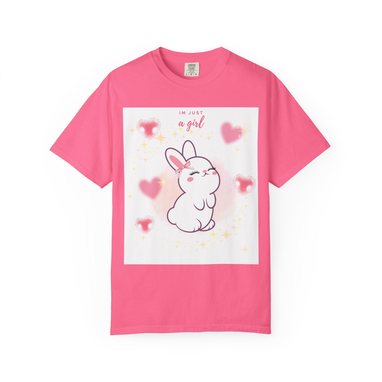 “I’m Just a Girl” Bunny T-Shirt
