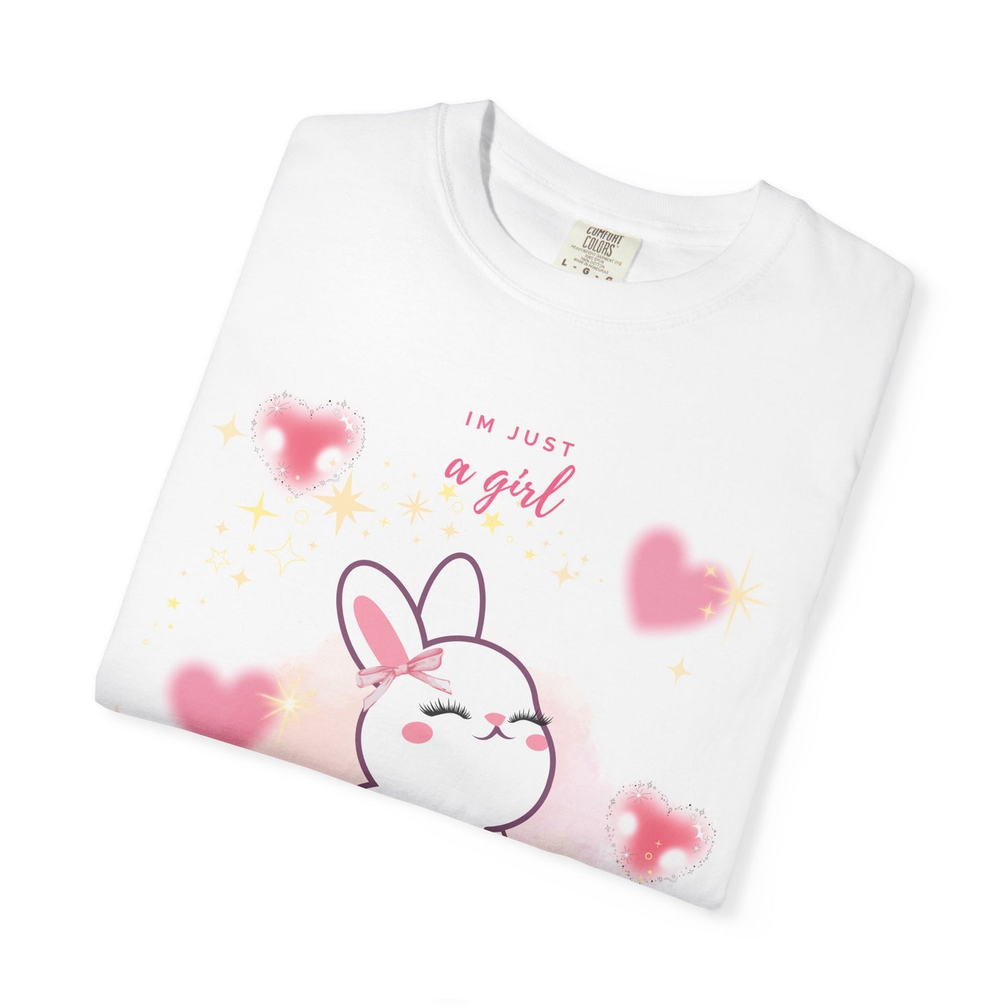 “I’m Just a Girl” Bunny T-Shirt