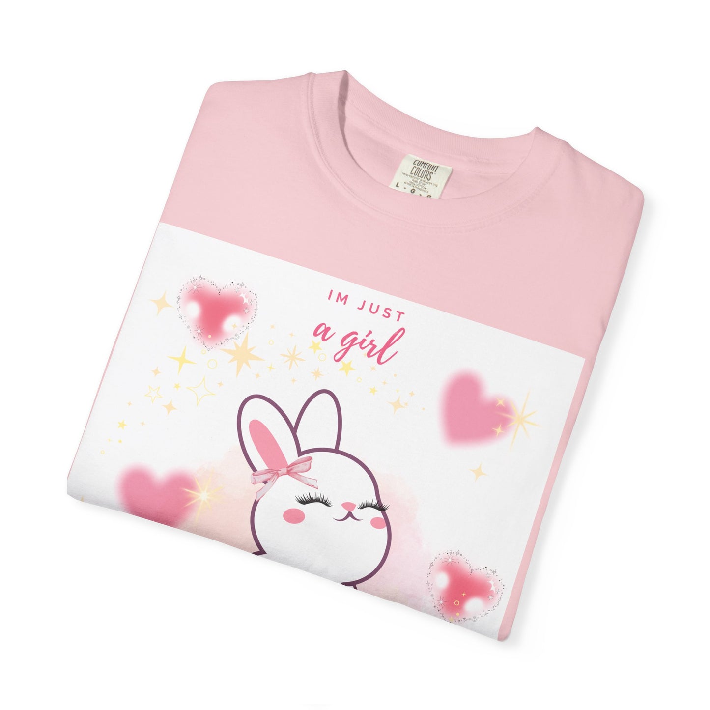 “I’m Just a Girl” Bunny T-Shirt