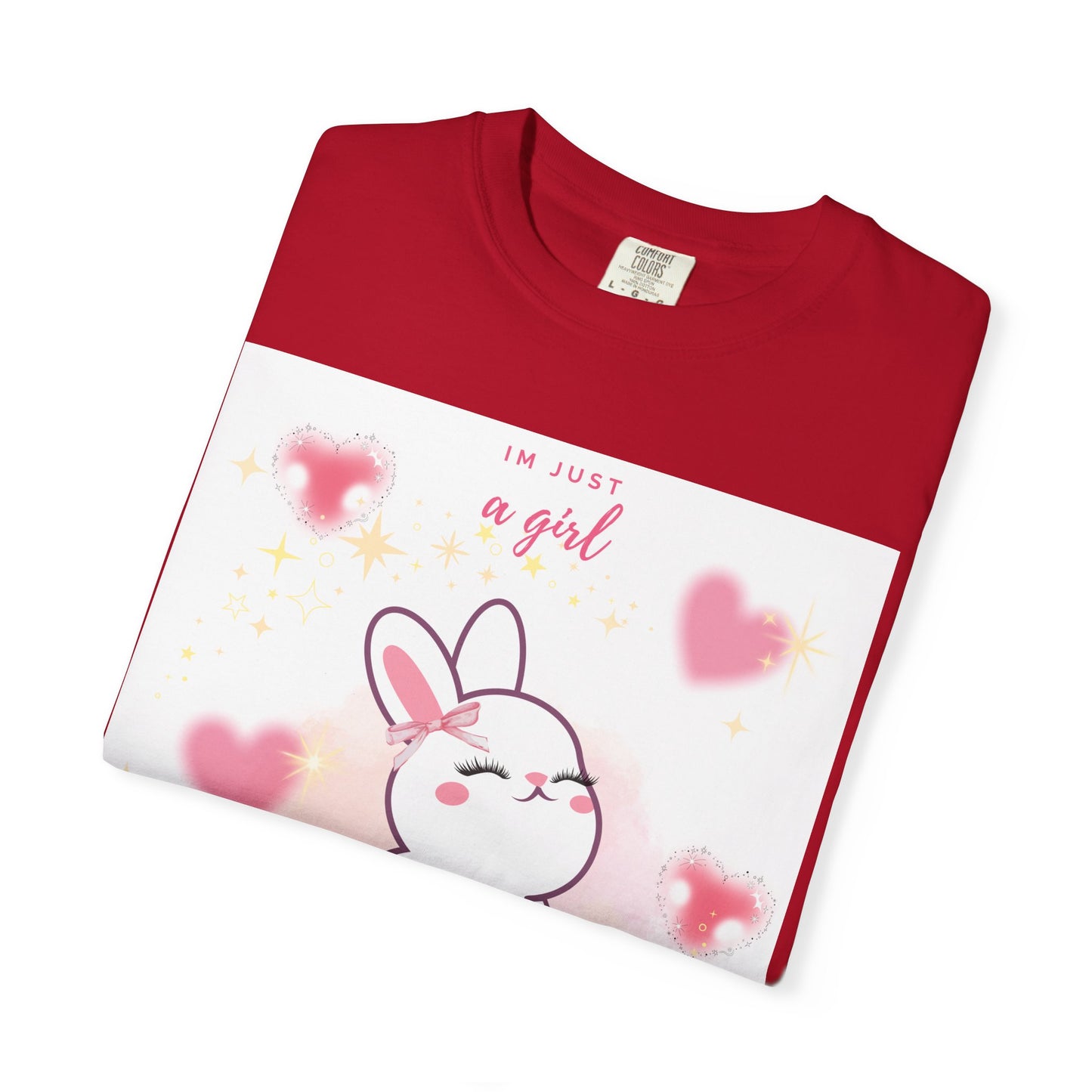 “I’m Just a Girl” Bunny T-Shirt