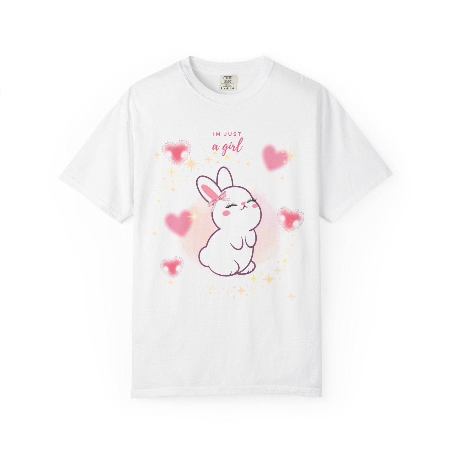 “I’m Just a Girl” Bunny T-Shirt