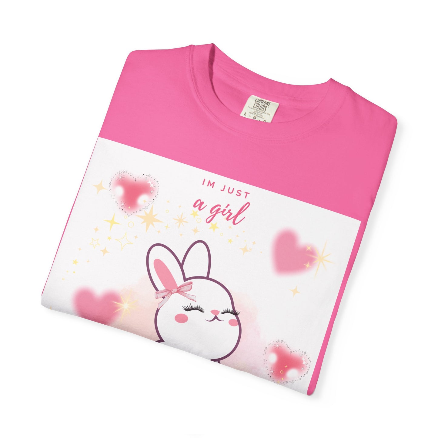 “I’m Just a Girl” Bunny T-Shirt